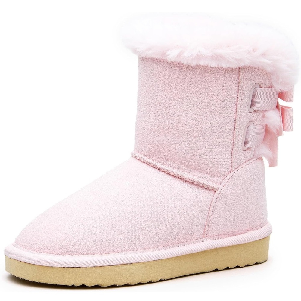 Cozy Pink Toddler Boots